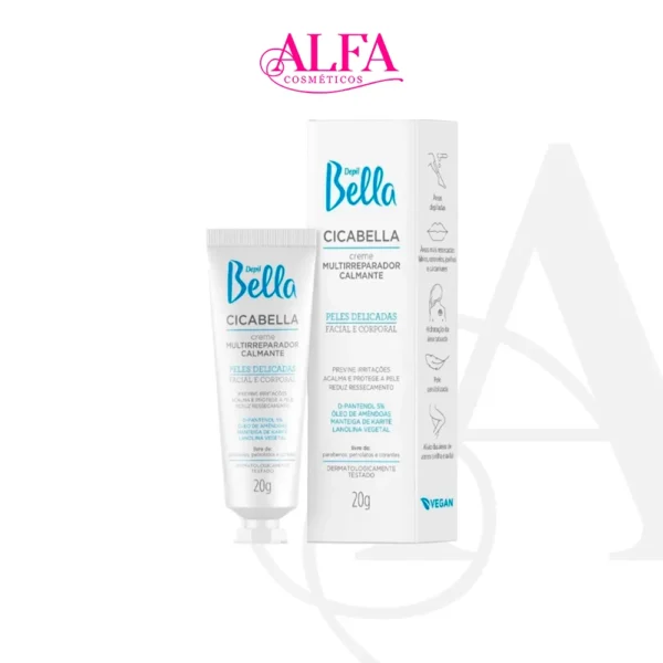 Cicabella Creme Multirreparador Calmante Depil Bella - 20g