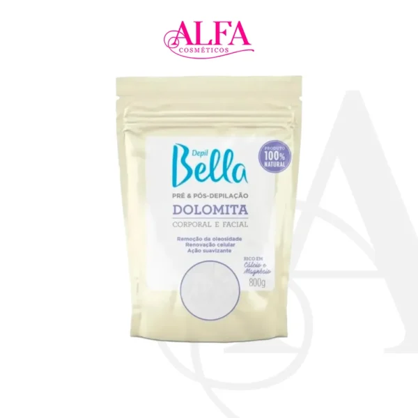Dolomita Corporal e Facial Pré e Pós Depilação 800g
