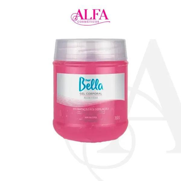 Gel Corporal Calmante Pós Depilação Aloe Vera 700g Depil Bella
