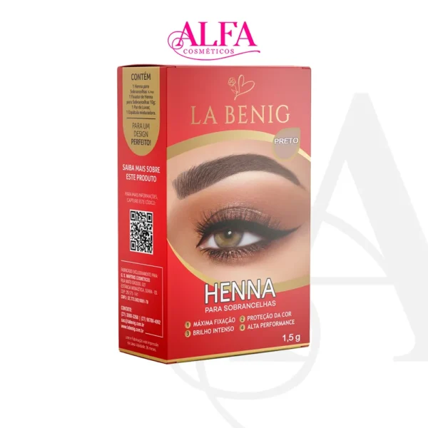 Henna La Benig Preto 1,5g