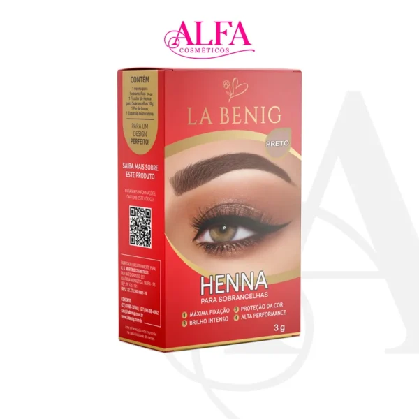 Henna La Benig Preto 3g