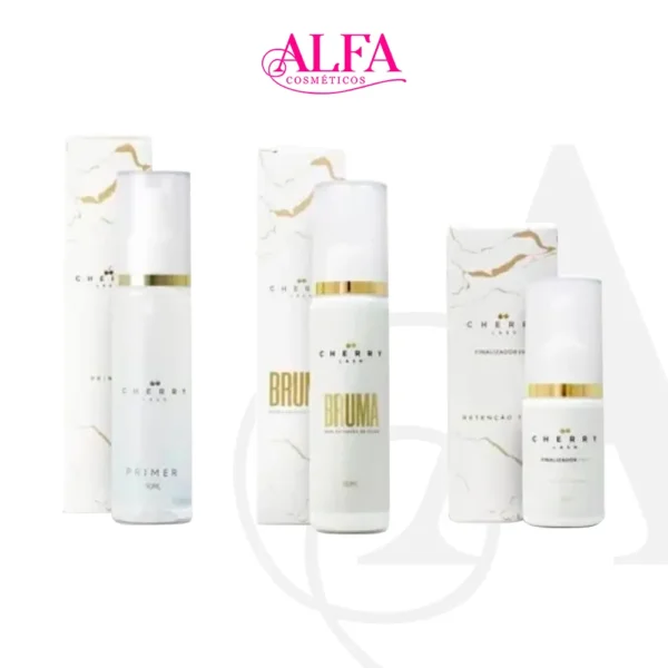 Kit Cherry Lash Bruma + Finalizador + Primer 1