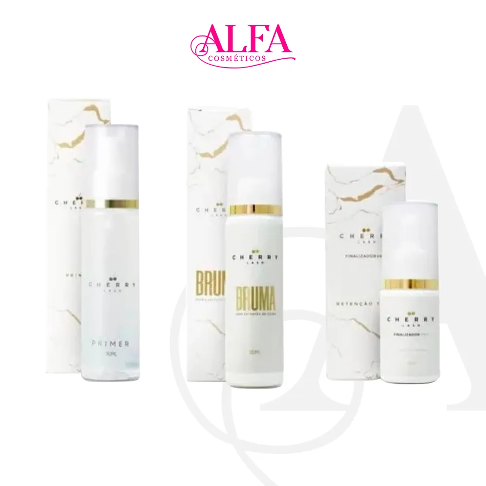 Kit Cherry Lash Bruma + Finalizador + Primer 1