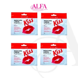 Kit Máscara Labial Perfect Kiss - Vivai 4 unidades