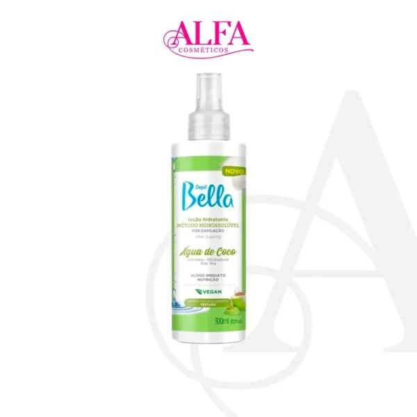 Loção Hidratante Pós-Depilação - Depil Bella (Método Hidrossolúvel)