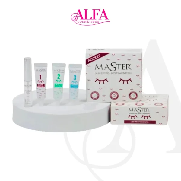 Master Kit Pocket Lash Lifting de Cílios e Brow Lamination