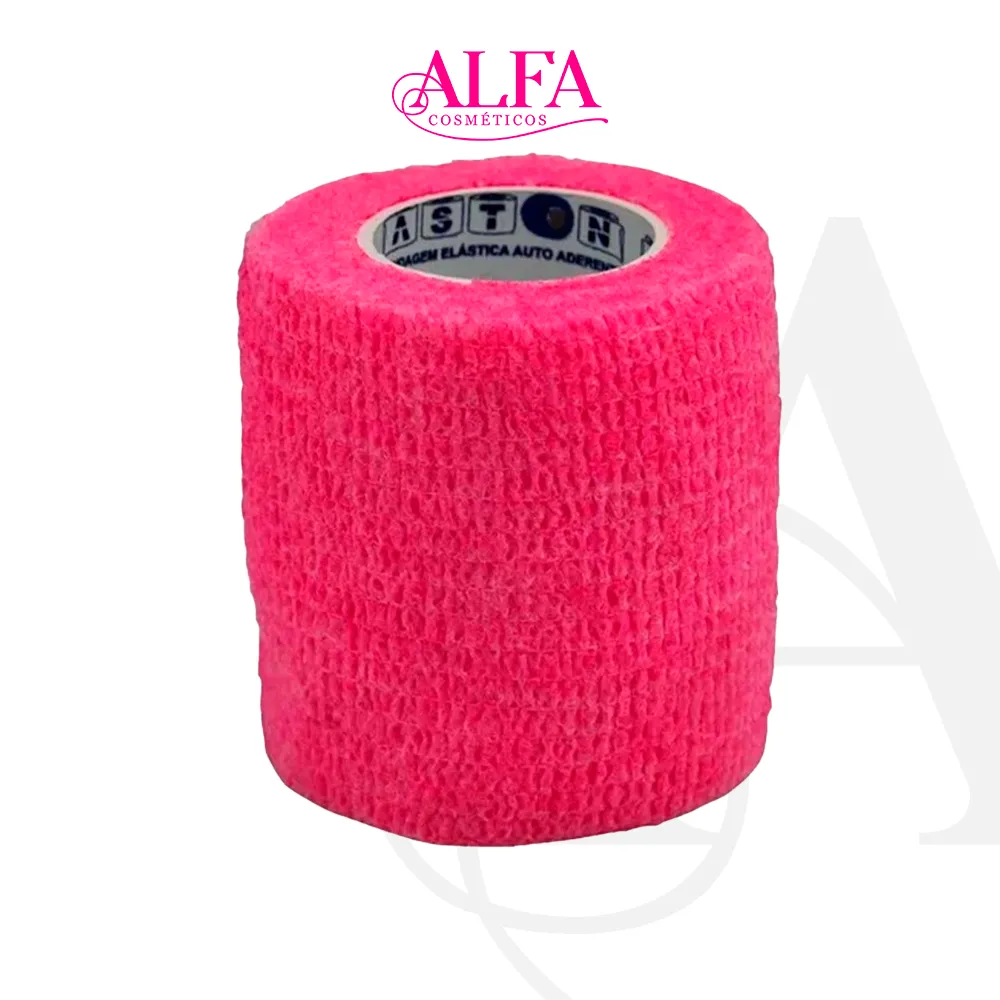 BANDAGEM ADESIVA LARG 5,0CM - PINK