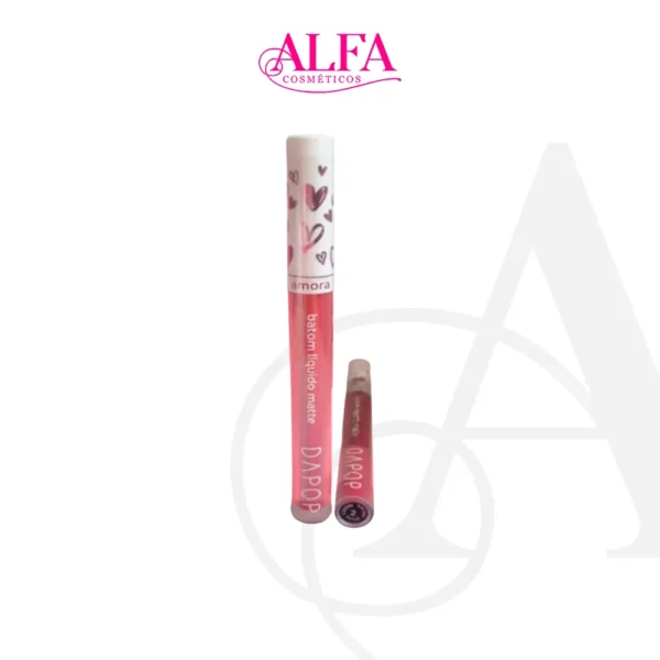 Batom Liquido Matte Coleção Amora Nº2 Dapop 1,6ml
