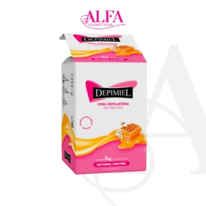 Cera Depilatória Natural com Mel Depimiel 1kg
