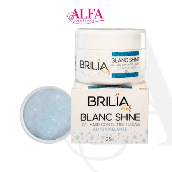 Gel Blanc Shine 25g Brilia Nails