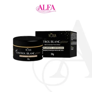 Gel Control Blanc Glitter Vòlia (24g)