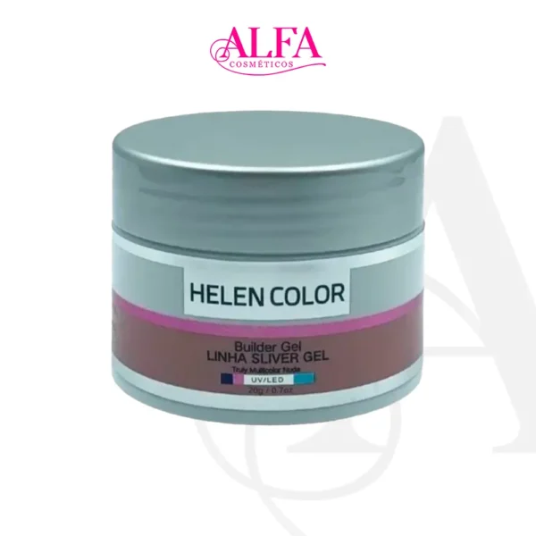 Gel Helen Color Silver Nude 20g