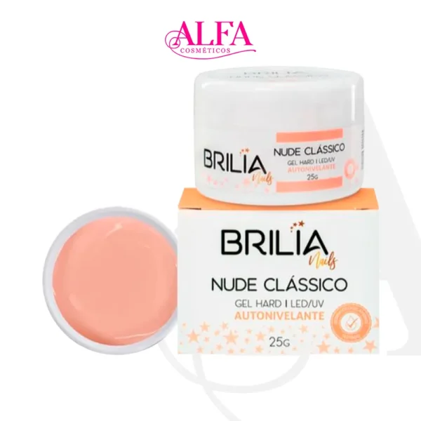 Gel Nude Clássico 25g Brilia Nails