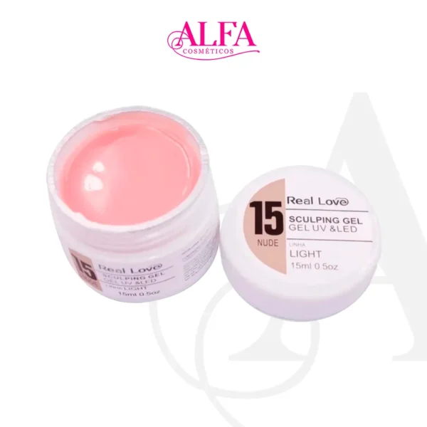Gel Real Love nº 15 Nude 15ml