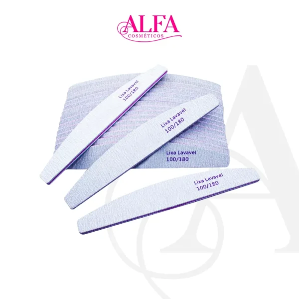 KIT com 12 Lixas 100-180 Helen Color