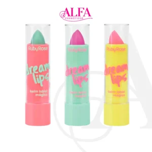Kit C 3 Unidades Balm Labial Mágico Dream Lips Original Ruby Rose copiar 2