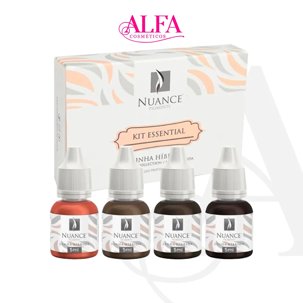 Kit Essential Nuance Pigmentos Híbrido Sobrancelhas