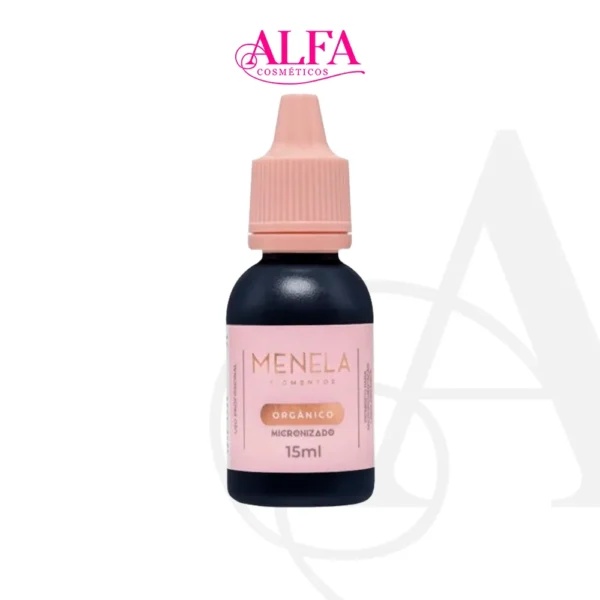 Pigmento Orgânico Menela - Mr. Black 15ml