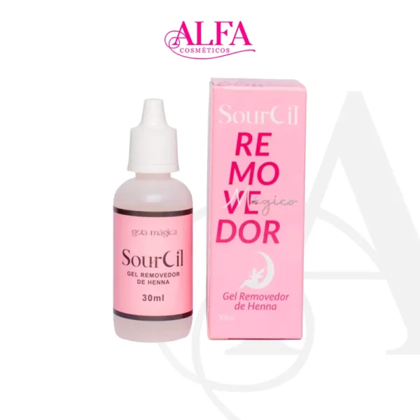 Removedor de Henna em gel Sourcil 30ml