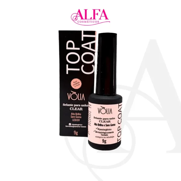 Top Coat BRILHO CLEAR Vòlia 9g