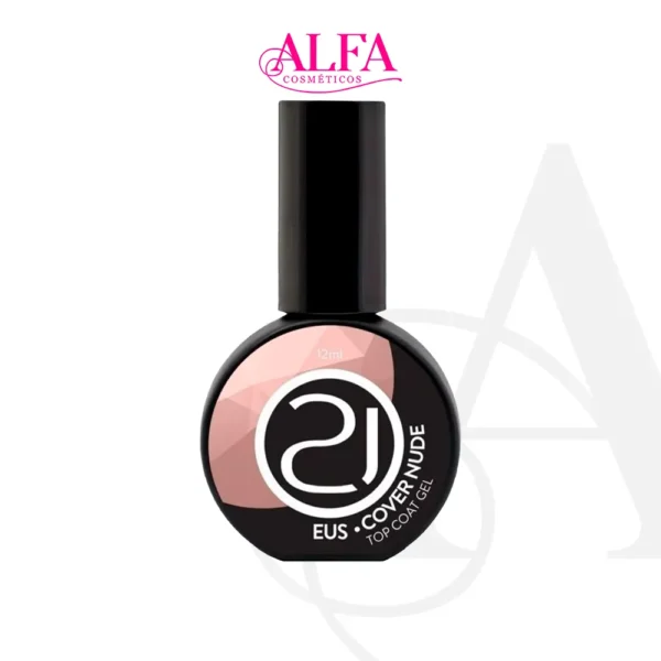 Top Coat Eus Cover Nude 12ml Nails 21