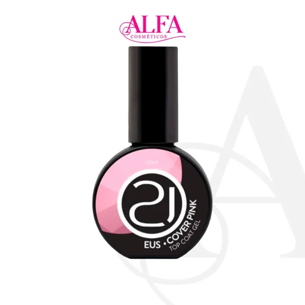 Top Coat Eus Cover Pink 12ml Nails 21