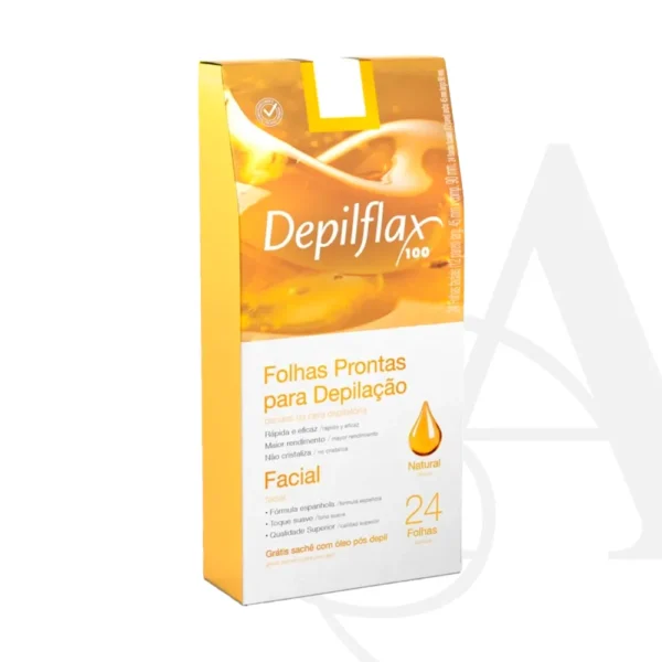 Folhas Prontas Corporais Depilflax C/ 20 Und - Imagem 3