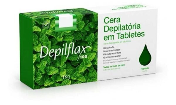 Cera Quente Depilatória Depilflax 1kg - Imagem 5