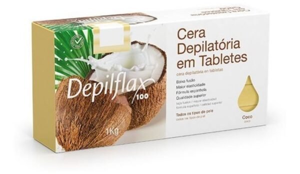 Cera Quente Depilatória Depilflax 1kg - Imagem 3