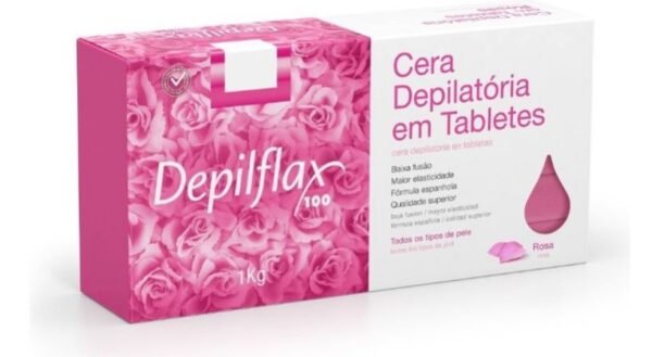 Cera Quente Depilatória Depilflax 1kg