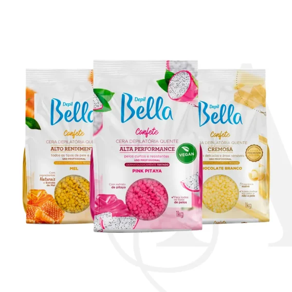 Cera Confete Granulada 1kg Depil Bella