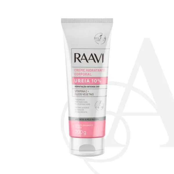 Creme Hidratante Corporal de Ureia 10% Raavi - 200g