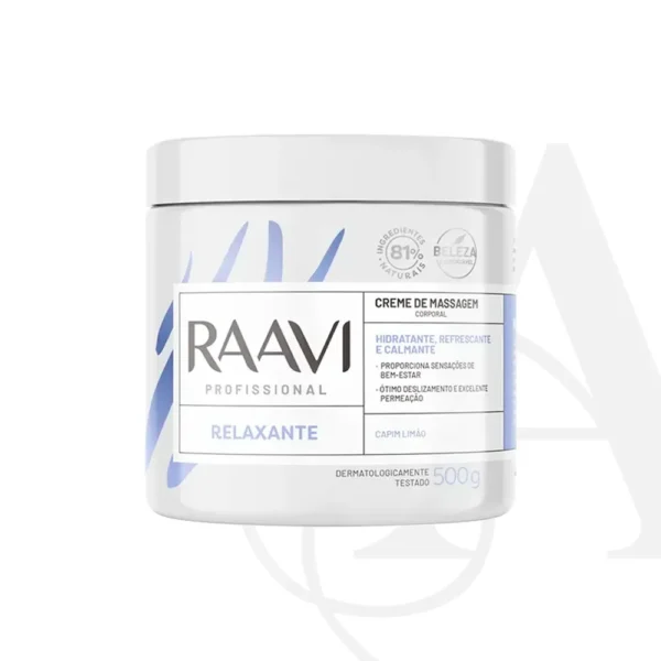 Creme de Massagem  Relaxante Raavi 500g