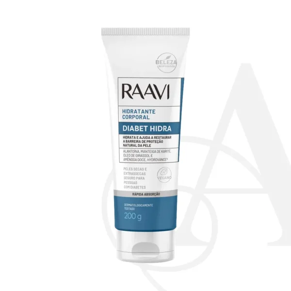 Hidratante Nutrição Corporal Diabete Raavi 200g