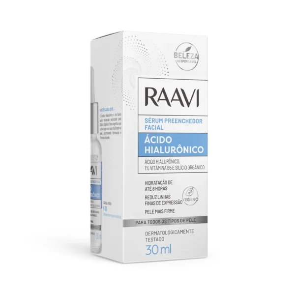 Sérum Facial Raavi Ácido Hialurônico 30ml - Imagem 2