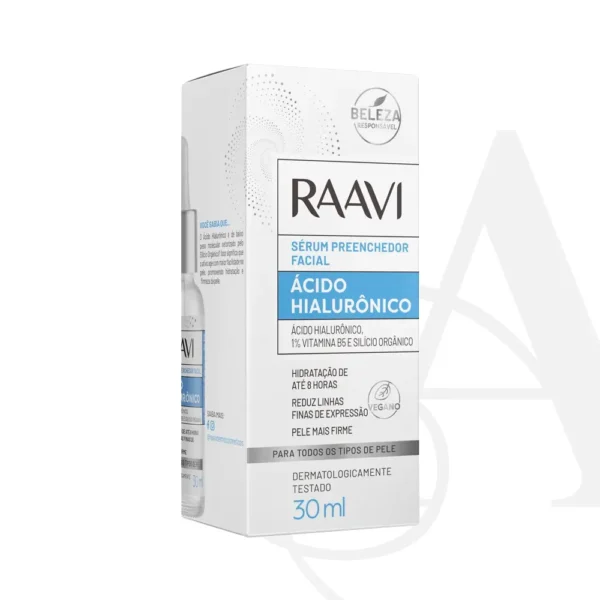 Sérum Facial Raavi Ácido Hialurônico 30ml