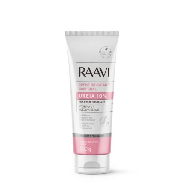 Creme Hidratante Corporal de Ureia 10% Raavi - 200g - Imagem 2