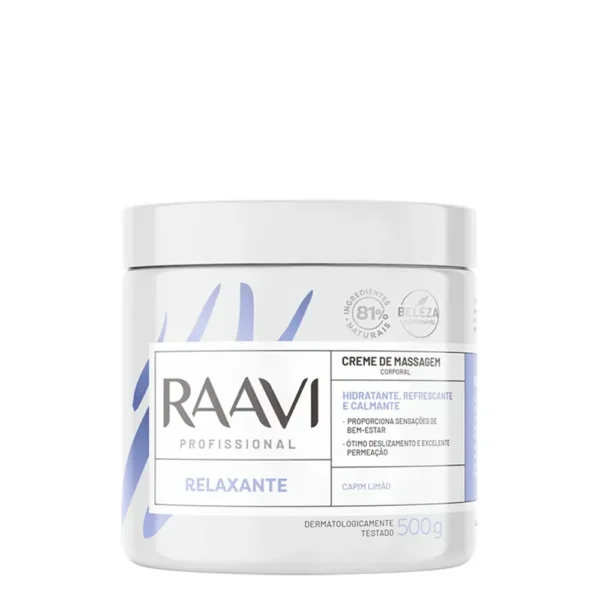 Creme de Massagem  Relaxante Raavi 500g - Imagem 2