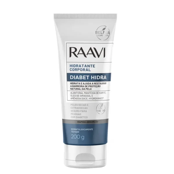 Hidratante Nutrição Corporal Diabete Raavi 200g - Imagem 2