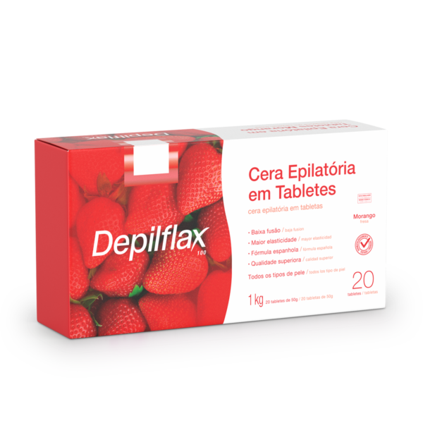 Cera Quente Depilatória Depilflax 1kg - Imagem 6