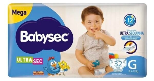 Fraldas Babysec Ultrasec Mega - Imagem 2